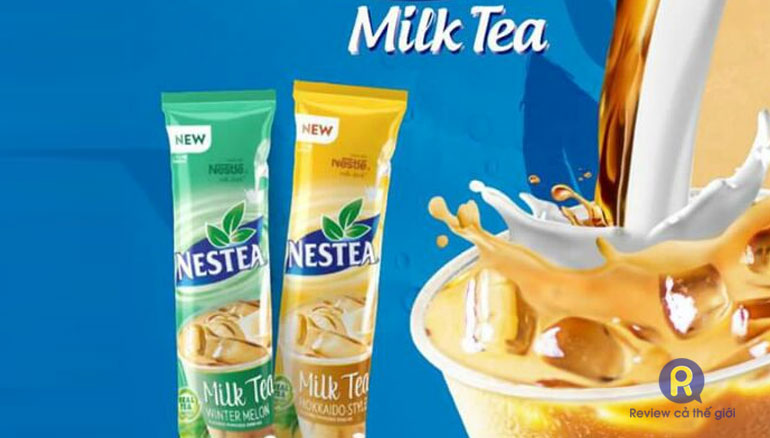 Trà sữa gói tự pha Nestea